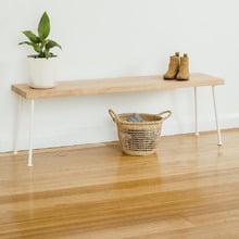 Lottie Tasmanian Oak Ottoman Bench